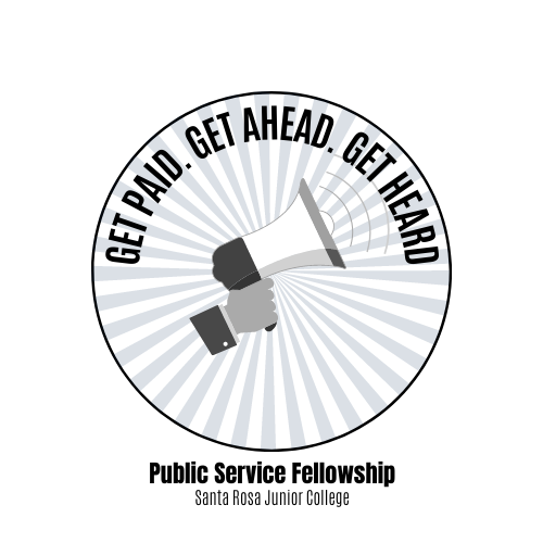 PSF logo of a megaphone